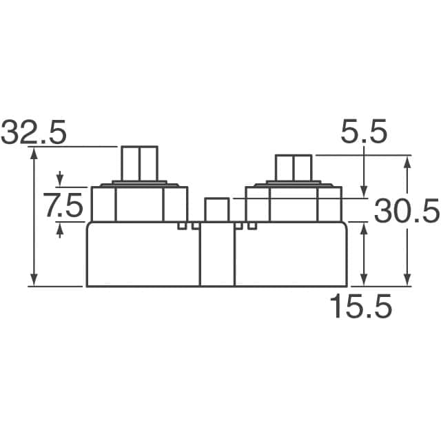 TAP800K5K0E Ohmite  Chassis Mount Resistors